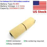 Battery Pack For Craftsman 315.111810 Cordless Screw Driver 3000MAH 2.4V Nimh New. Price: $21.00.