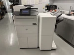 Hp Color Laserjet Managed Flow Mfp E77650 Printer W/ Toner & Finisher Used. Price: $399.95.