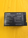 Canon NB-300 Ni-mh Battery Pack For Portable Printer Used. Price: $20.00.