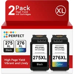 PG-275XL CL-276XL Ink Cartridges For Canon Pixma TS3722 TS3720 TR4700 TS3522 New. Price: $36.00.