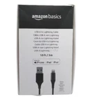 Amazon Basics Usb-a To Lightning Abs Charger Cable (10 Ft / 3M) Black N180 Open. Price: $9.99.