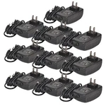 12 Volt 8FT Cord -10 Packs, Power Supply New. Price: $110.99.