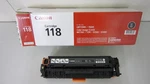 Genuine Canon 118 Black Toner Cartridge Imageclass MF8380CDW New Open Box. Price: $46.99.