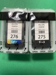 Genuine Canon 275 276 Ink Cartridge-setup For Ts 3722 3520 Printer-new!. Price: $35.98.