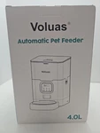 Voluas Automatic Pet Feeder For Dogs & Cats - Dry Food Dispenser 4.0L Open Box New. Price: $21.00.