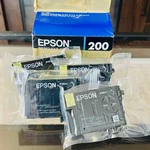 Epson Set Genuine Black Color Ink Cartridge XP200 300 310 400 WF-2520 WF2530 Open. Price: $25.00.