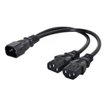 C14 To Dual C13 Power Splitter Cable Adapter 10A 250V Iec Type Cord New. Price: $13.09.