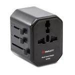 World Travel Adapter With Usb-a And Usb-c (10A, 2500-WATT) New. Price: $23.56.