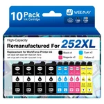 T252XL Ink Cartridge Epson Workforce WF-3620 WF-3640 WF-7110 WF-7720 New. Price: $26.99.