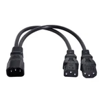 Chenyang Single C14 To Dual C13 5-13R Short Power Type Splitter Black New. Price: $17.13.
