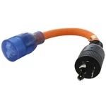 Ac Works L5-20P To 5-15/20R 20A 125V 1FT Flexible Adapter Cord New. Price: $19.79.
