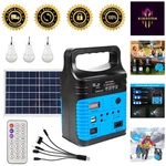 Emergency Solar Power Supply With Built-in Flashlight Ideal For Home & Camping New. Price: $131.99.