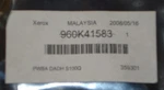 Xerox 960K41583 Pwba Dadh S100Q Open. Price: $99.78.