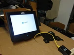 Zebra Symbol Motorola MK4000-A30PZ0GWTWR Kiosk Scanner W/ Card Reader & Mount Used. Price: $279.99.