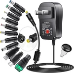 Soulbay Universal Ac/dc Adapter 41W Switching Power Supply Multi Voltage 6V 9 New. Price: $25.16.