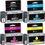4PK Lexmark 100XL Genuine Set For Intuition S505 Pinnacle PRO901 Platinum PRO905 Open. Price: $42.95.